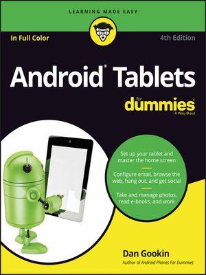 cover image of Android Tablets For Dummies